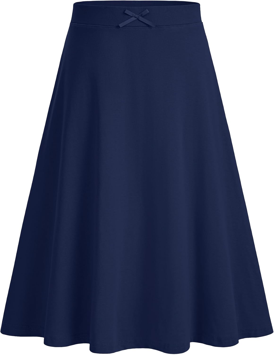 Girls Skirts Kids A Line Long Skirts Solid Uniform Skirts for Teen Girls